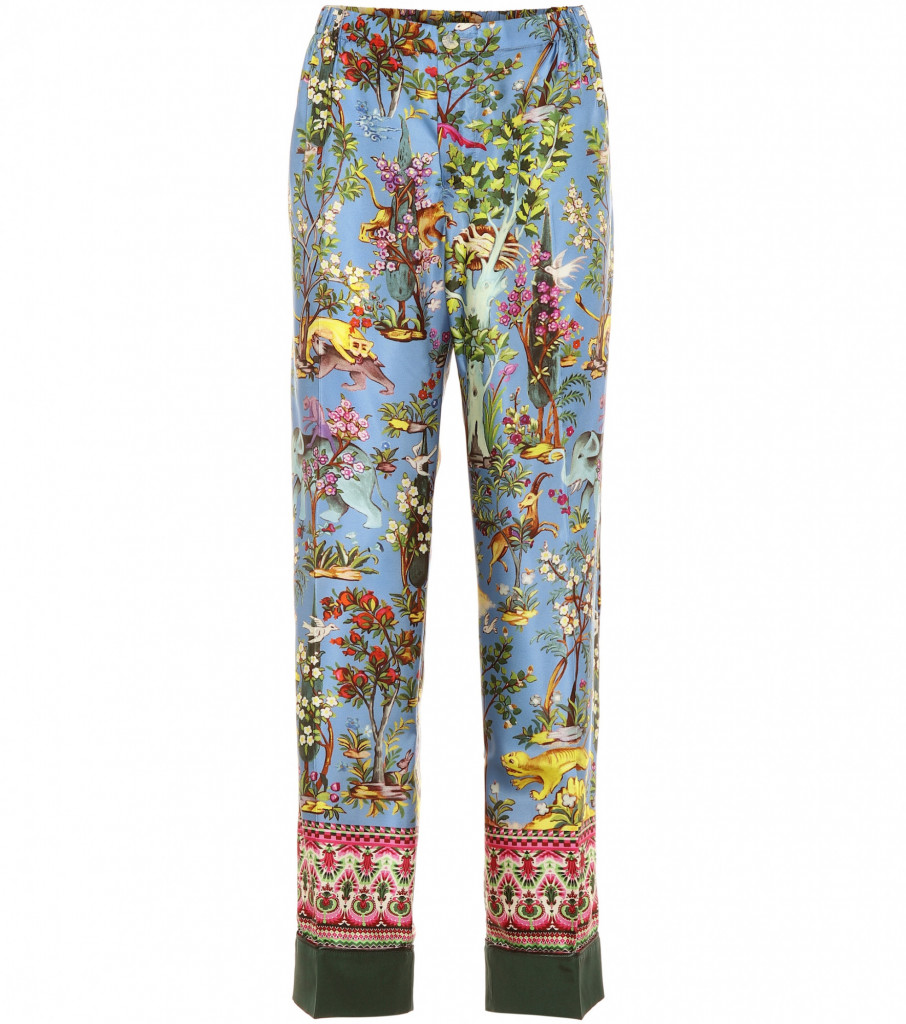 FRS Anaideia printed silk pants