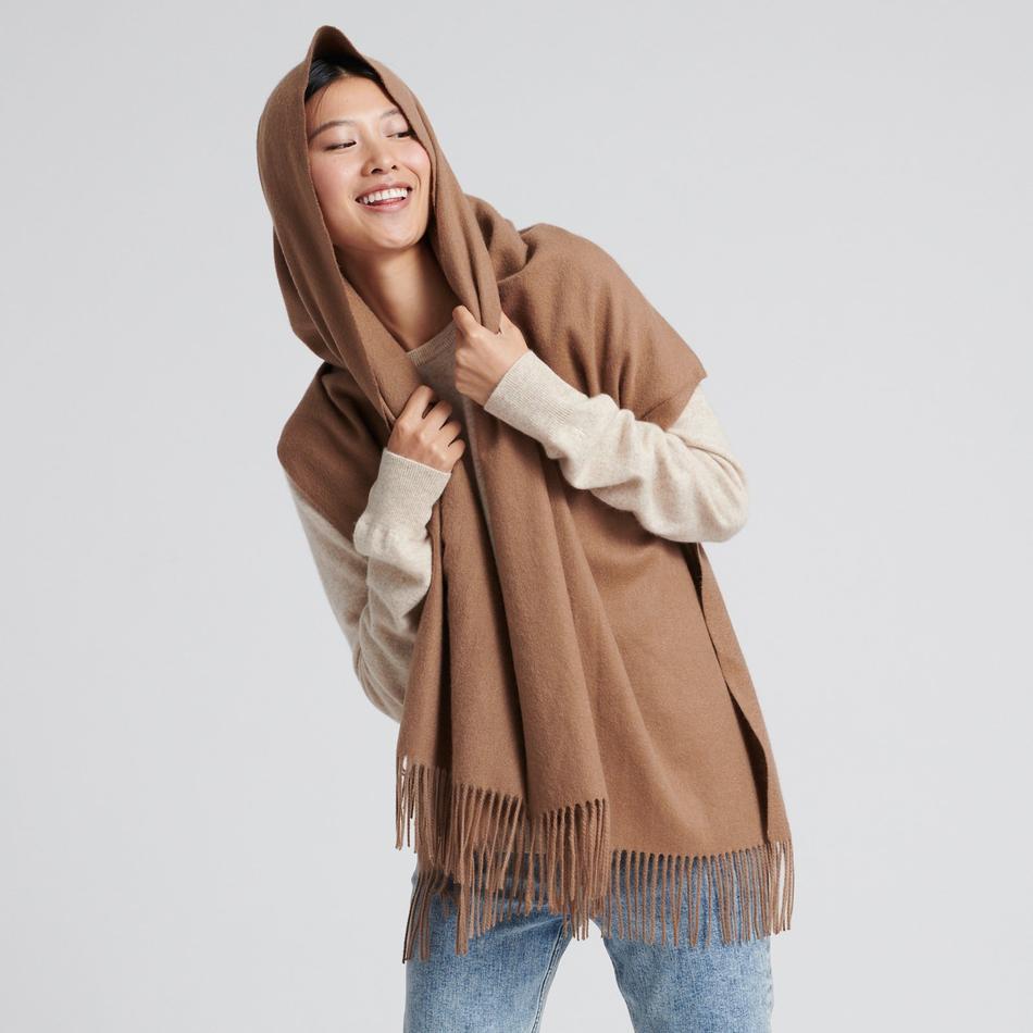 Naadam Camel Cashmere Scarf