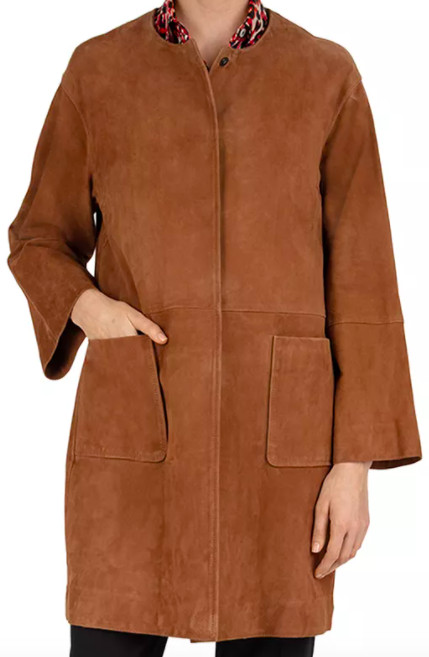 Gerald Darel Suede Coat