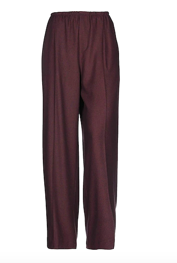 Vince flannel wide leg pants