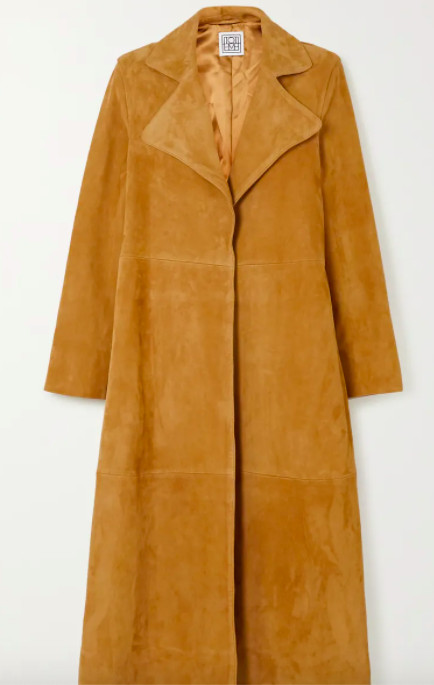 Toteme Zadar Suede Coat