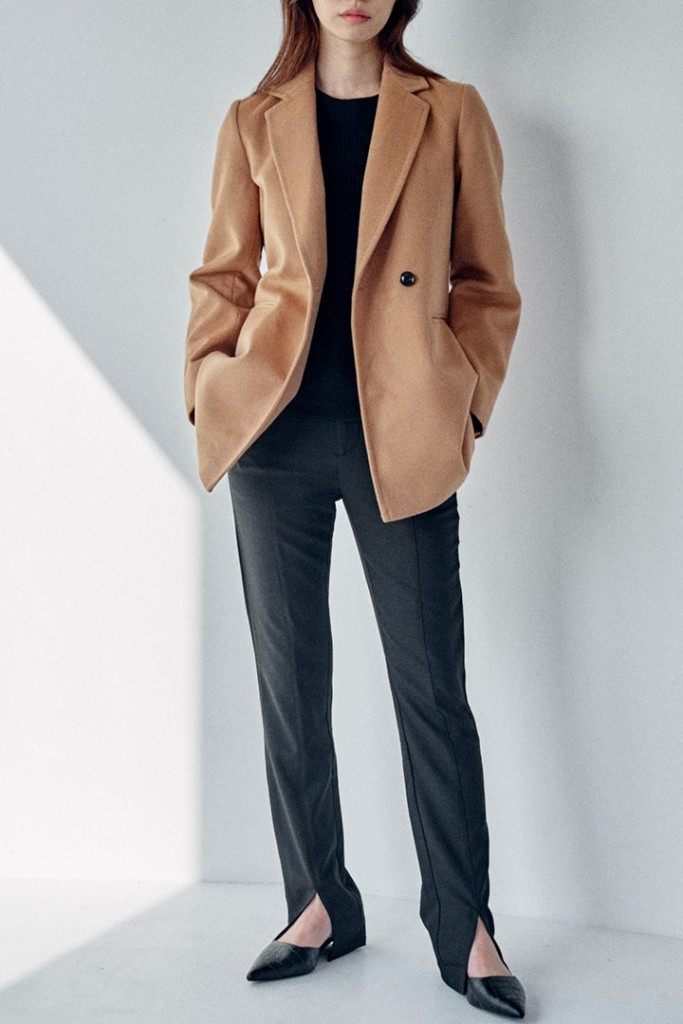 The Curated Camel Blazer 