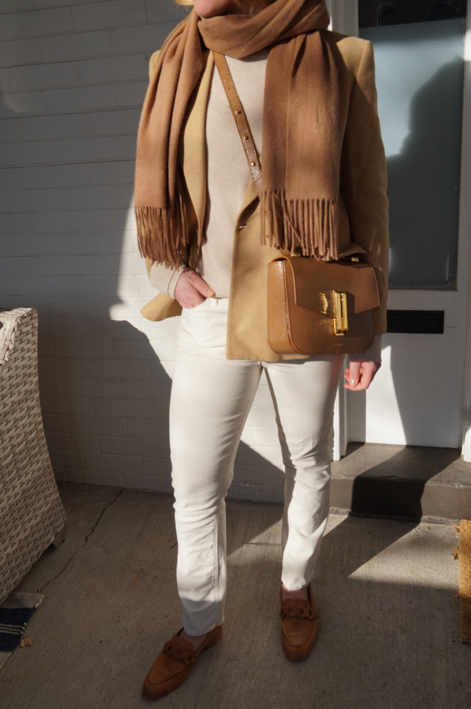 Camel tonal outfit